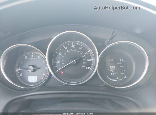 JM3KE2CY4G0868852 2016 MAZDA CX-5 Серый Вид задних сидений