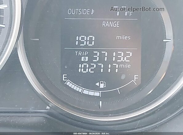 JM3KE2CY4G0868852 2016 MAZDA CX-5 Серый 