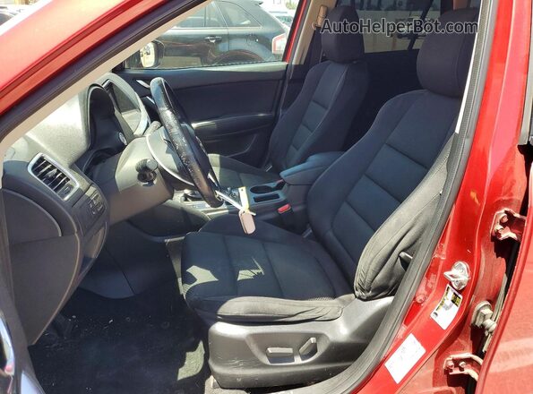 JM3KE2CY5G0816727 2016 MAZDA CX-5 Burgundy წინა სალონის ხედი