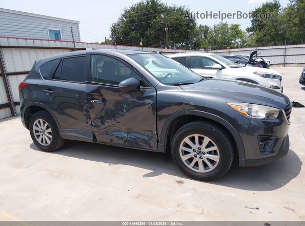 JM3KE2CY6G0811746 2016 MAZDA CX-5 Gray Front view