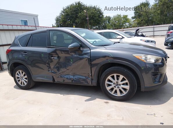 JM3KE2CY6G0811746 2016 MAZDA CX-5 Gray Rear interior view