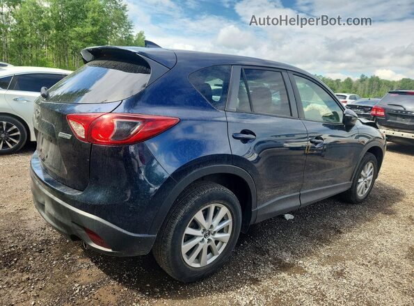 JM3KE2CY6G0818423 2016 MAZDA CX-5 Blue Tył prawy