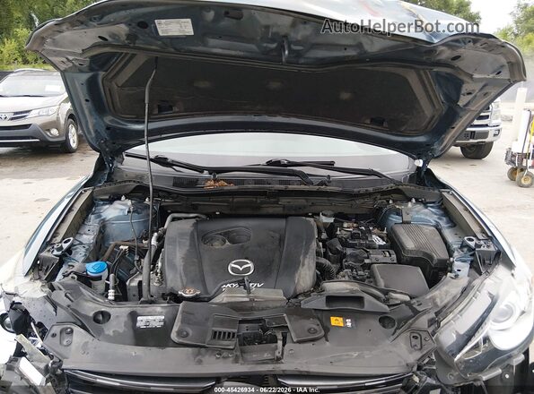 JM3KE2CY6G0826991 2016 MAZDA CX-5 Blue Vista trasera