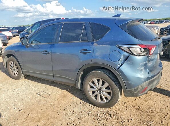 JM3KE2CY7G0685753 2016 MAZDA CX-5 Blue Trasero izquierdo
