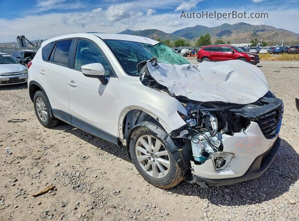 JM3KE2CY7G0766882 2016 MAZDA CX-5 White წინა მარჯვენა