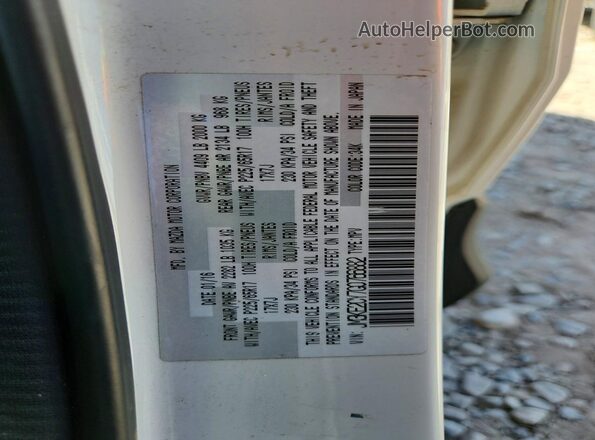 JM3KE2CY7G0766882 2016 MAZDA CX-5 White ძრავის განყოფილების ხედი