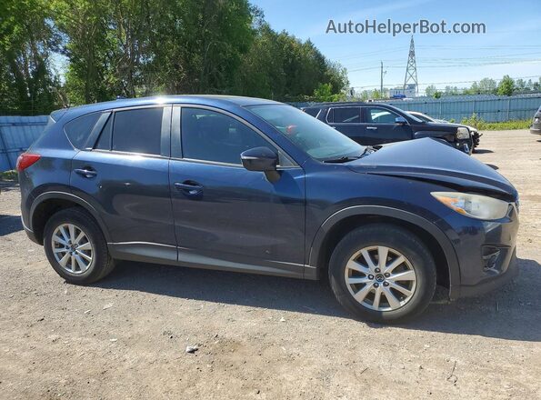 JM3KE2CY7G0820651 2016 MAZDA CX-5 Blue Առջևի աջ