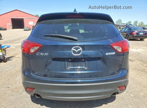 JM3KE2CY7G0820651 2016 MAZDA CX-5 Blue Հետևի տեսք