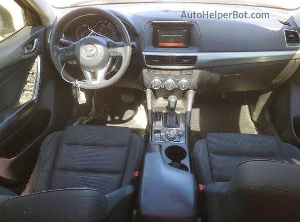 JM3KE2CY7G0820651 2016 MAZDA CX-5 Blue Առջևի վահանակի տեսք