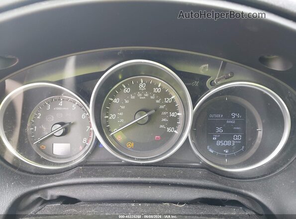 JM3KE2CY7G0851480 2016 MAZDA CX-5 Black Вид задніх сидінь