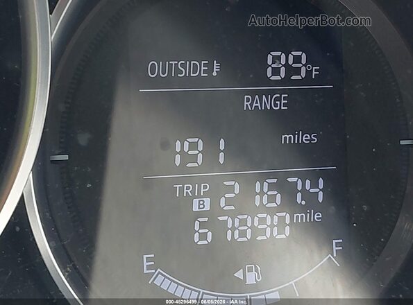 JM3KE2CY7G0915212 2016 MAZDA CX-5 Gray Вид задніх сидінь