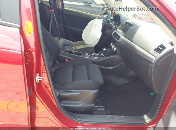 JM3KE2CY8G0757625 2016 MAZDA CX-5 Red Vista interior delantera