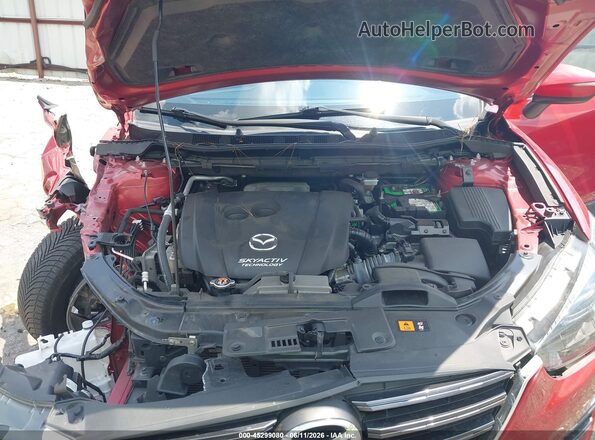 JM3KE2CY8G0757625 2016 MAZDA CX-5 Red Vista trasera