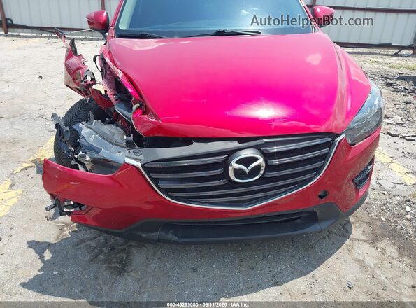 JM3KE2CY8G0757625 2016 MAZDA CX-5 Red Vista frontal