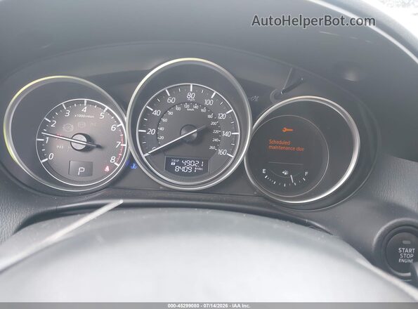 JM3KE2CY8G0757625 2016 MAZDA CX-5 Red Vista de los asientos traseros