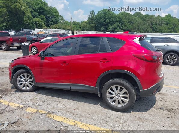 JM3KE2CY8G0757625 2016 MAZDA CX-5 Red Vista interior de 360 grados