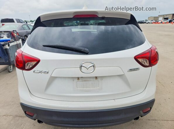JM3KE2CY9G0660711 2016 MAZDA CX-5 White Հետևի տեսք