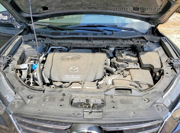 JM3KE2CY9G0780282 2016 MAZDA CX-5 Blue Engine compartment view