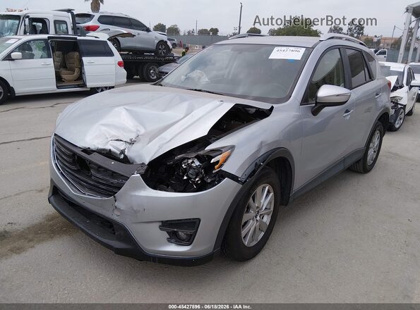 JM3KE2CY9G0873206 2016 MAZDA CX-5 Silver Передня ліва чверть