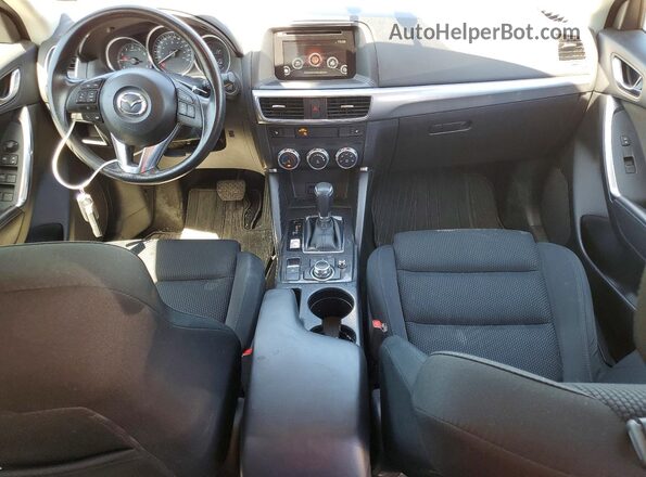 JM3KE2CY9G0880771 2016 MAZDA CX-5 Черный Вид панели приборов