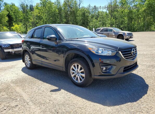 JM3KE2CY9G0880771 2016 MAZDA CX-5 Черный Передняя правая четверть