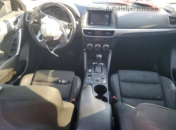 JM3KE2CYXG0760056 2016 MAZDA CX-5 Silver Առջևի վահանակի տեսք