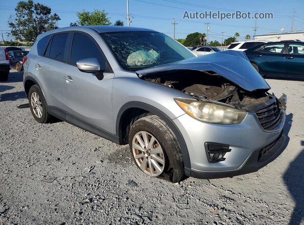 JM3KE2CYXG0760056 2016 MAZDA CX-5 Silver Առջևի աջ