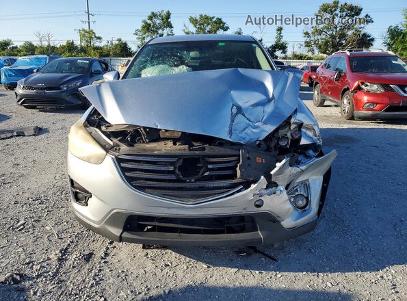 JM3KE2CYXG0760056 2016 MAZDA CX-5 Silver Դիմացի տեսք