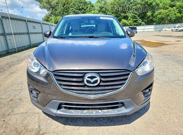 JM3KE2CYXG0886479 2016 MAZDA CX-5 Brown Widok z przodu