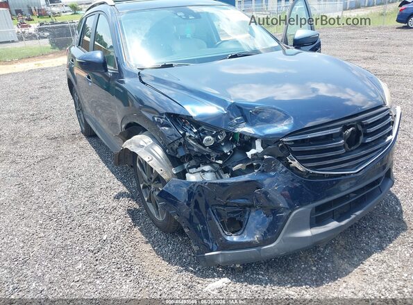 JM3KE2DY0G0687942 2016 MAZDA CX-5 Dark Blue Вид спереди