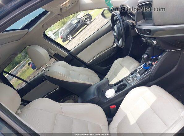 JM3KE2DY0G0687942 2016 MAZDA CX-5 Dark Blue Вид салона спереди