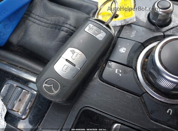 JM3KE2DY0G0687942 2016 MAZDA CX-5 Dark Blue Вид панели приборов
