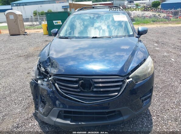 JM3KE2DY0G0687942 2016 MAZDA CX-5 Dark Blue Вид щитка приборов