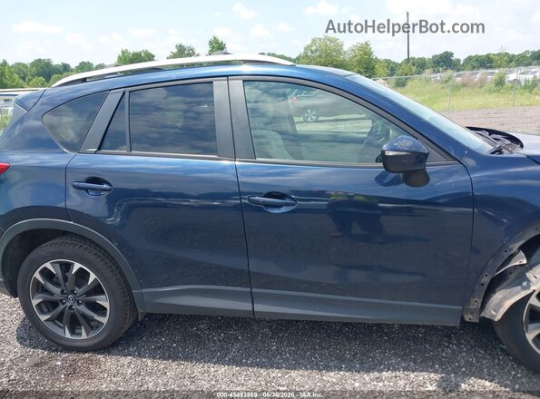 JM3KE2DY0G0687942 2016 MAZDA CX-5 Dark Blue Вид задней части салона