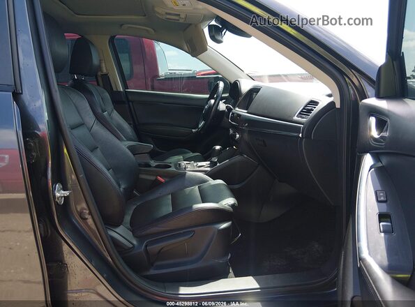 JM3KE2DY0G0854736 2016 MAZDA CX-5 Gray წინა სალონის ხედი