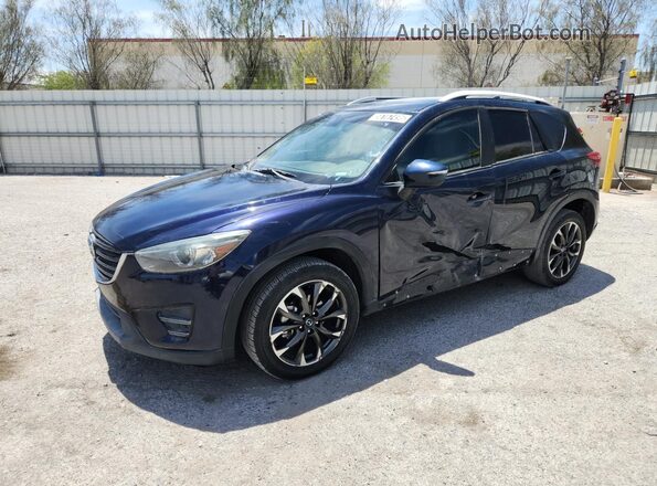 JM3KE2DY1G0837251 2016 MAZDA CX-5 Blue 