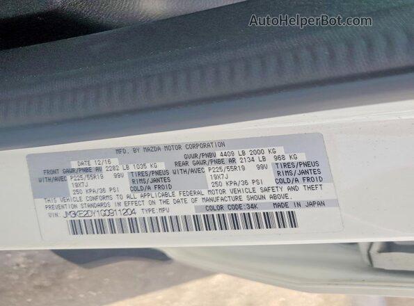 JM3KE2DY1G0911204 2016 TOYOTA 0076 White 