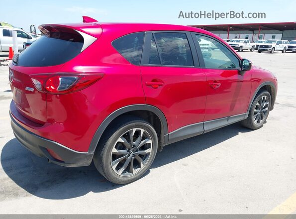JM3KE2DY7G0745836 2016 MAZDA CX-5 Red Trasero derecho