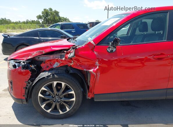 JM3KE2DY7G0745836 2016 MAZDA CX-5 Red Vista frontal