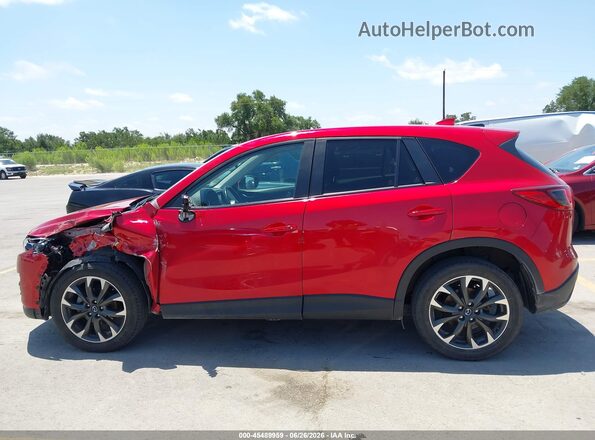 JM3KE2DY7G0745836 2016 MAZDA CX-5 Red Vista interior de 360 grados
