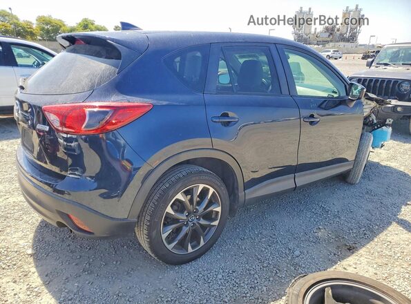 JM3KE2DY7G0749658 2016 MAZDA CX-5 Blue Задня права чверть