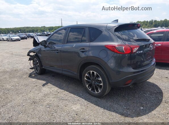 JM3KE2DY8G0712988 2016 MAZDA CX-5 Gray Rear left