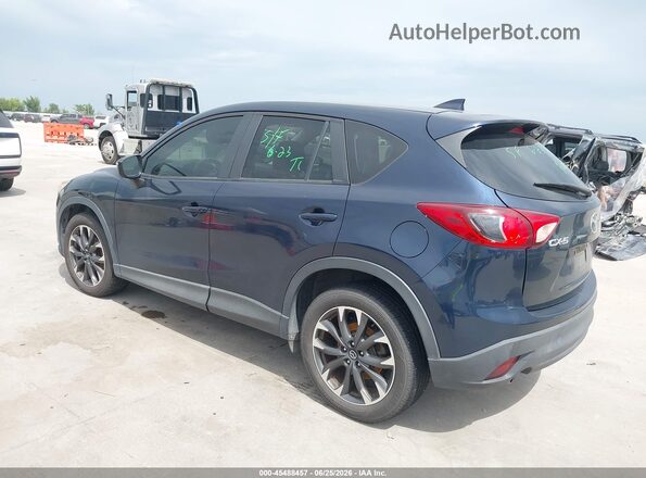 JM3KE2DYXG0906793 2016 MAZDA CX-5 Синий Задняя левая четверть