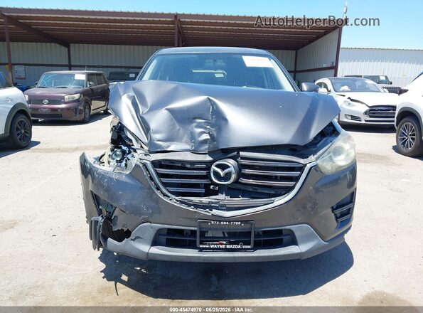 JM3KE4BY2G0715870 2016 MAZDA CX-5 Gray Instrument cluster view