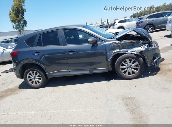 JM3KE4BY2G0715870 2016 MAZDA CX-5 Gray Rear interior view
