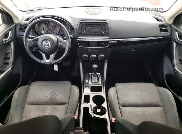 JM3KE4BY3G0608732 2016 MAZDA CX-5 Red Widok deski rozdzielczej