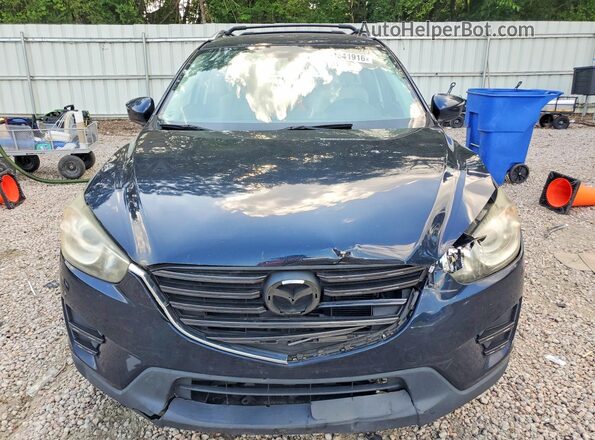 JM3KE4BY3G0630049 2016 MAZDA CX-5 Blue Vista frontal