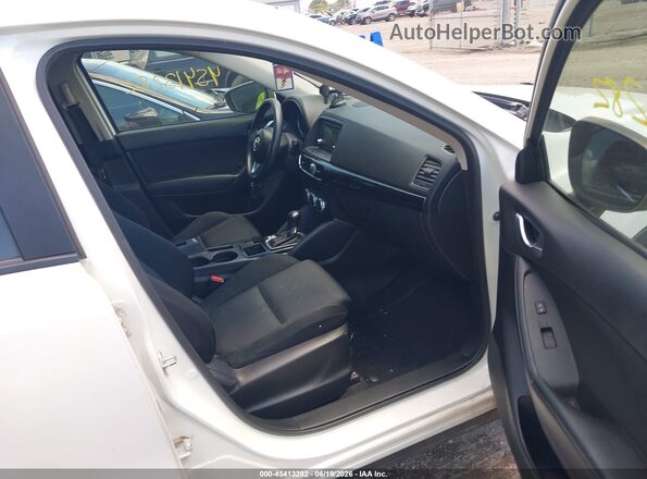 JM3KE4BY5G0620414 2016 MAZDA CX-5 White Widok wnętrza z przodu