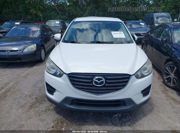 JM3KE4BY5G0620414 2016 MAZDA CX-5 White Widok zestawu wskaźników