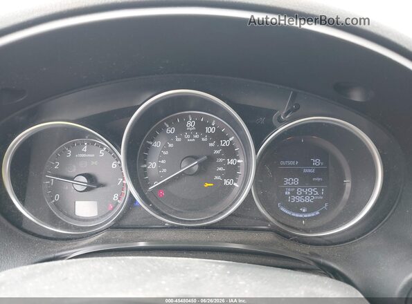JM3KE4BY6G0758768 2016 MAZDA CX-5 Gray Հետևի նստատեղերի տեսք
